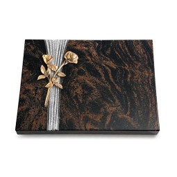 Grabtafel Aruba Strikt Rose 10 (Bronze)