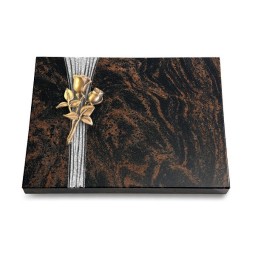 Grabtafel Aruba Strikt Rose 11 (Bronze)