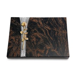 Grabtafel Aruba Strikt Rose 12 (Bronze)