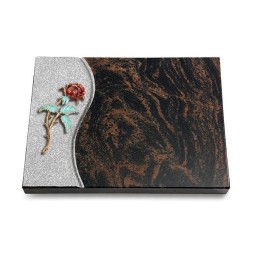 Grabtafel Aruba Wave Rose 2 (Color)