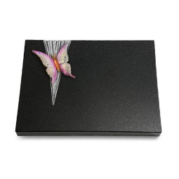 Grabtafel Indisch Black Delta Papillon 1 (Color)