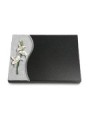 Grabtafel Indisch Black Wave Orchidee (Color)