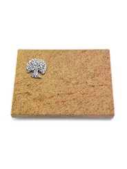 Grabtafel Kashmir Pure Baum 3 (Alu)
