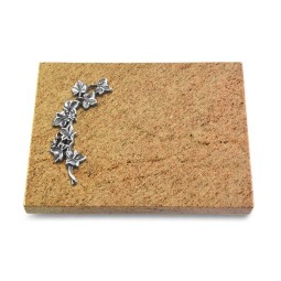 Grabtafel Kashmir Pure Efeu (Alu)