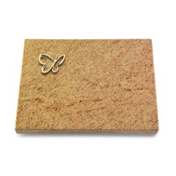 Grabtafel Kashmir Pure Papillon (Bronze)