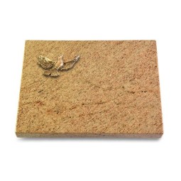 Grabtafel Kashmir Pure Taube (Bronze)