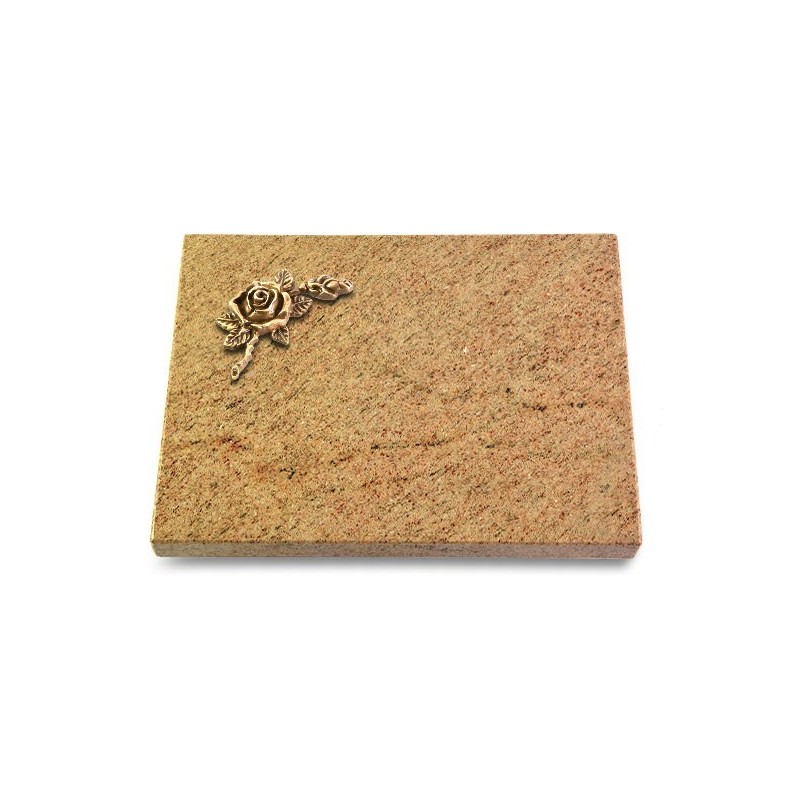 Grabtafel Kashmir Pure Rose 1 (Bronze)