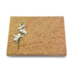 Grabtafel Kashmir Pure Orchidee (Color)