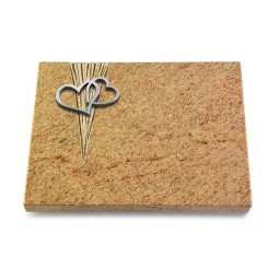 Grabtafel Kashmir Delta Herzen (Alu)