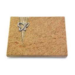 Grabtafel Kashmir Delta Papillon (Alu)