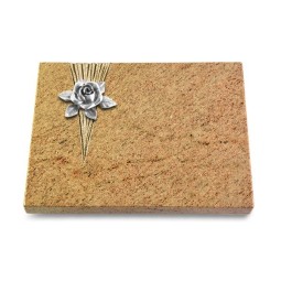 Grabtafel Kashmir Delta Rose 4 (Alu)