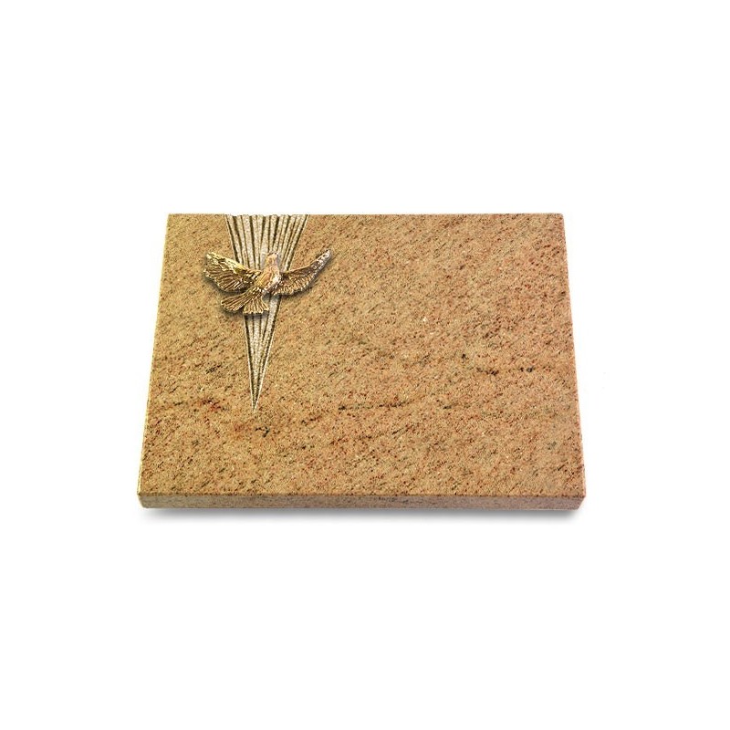Grabtafel Kashmir Delta Taube (Bronze)