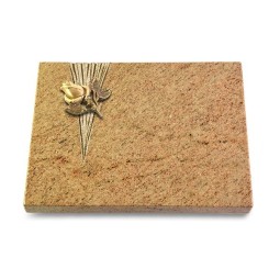 Grabtafel Kashmir Delta Rose 3 (Bronze)