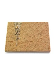Grabtafel Kashmir Delta Rose 12 (Bronze)