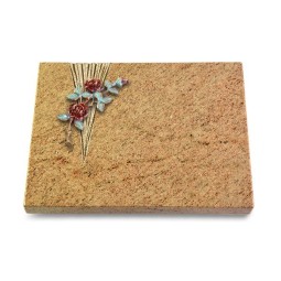 Grabtafel Kashmir Delta Rose 3 (Color)