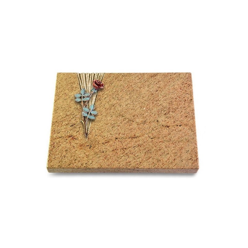 Grabtafel Kashmir Delta Rose 4 (Color)