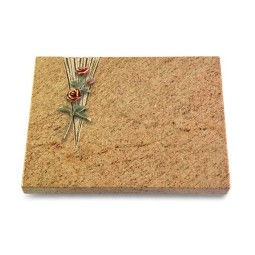 Grabtafel Kashmir Delta Rose 6 (Color)