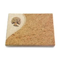 Grabtafel Kashmir Folio Baum 3 (Bronze)