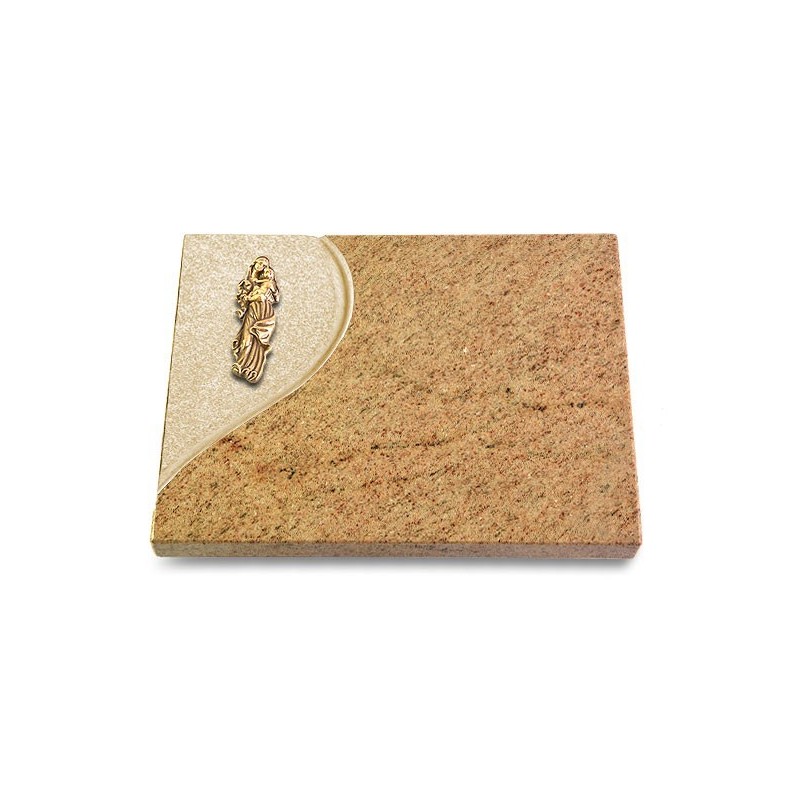 Grabtafel Kashmir Folio Maria (Bronze)