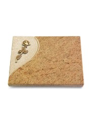 Grabtafel Kashmir Folio Rose 7 (Bronze)