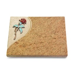 Grabtafel Kashmir Folio Rose 2 (Color)