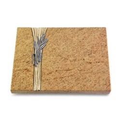 Grabtafel Kashmir Strikt Ähren 1 (Alu)