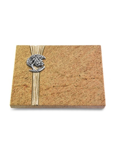 Grabtafel Kashmir Strikt Baum 1 (Alu)