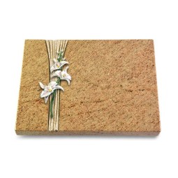 Grabtafel Kashmir Strikt Orchidee (Color)