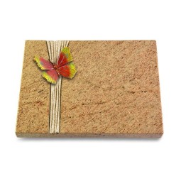 Grabtafel Kashmir Strikt Papillon 2 (Color)