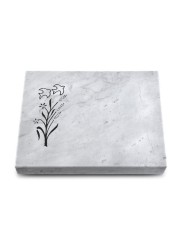 Grabtafel Omega Marmor Pure Zweig 1
