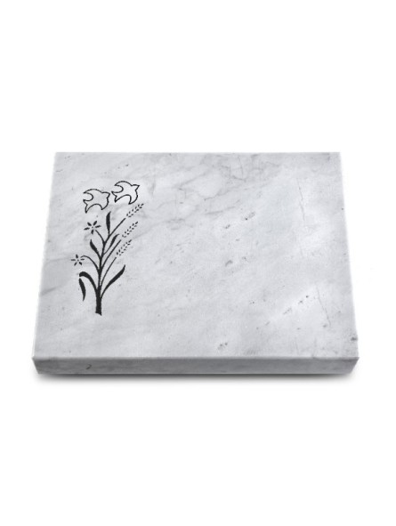 Grabtafel Omega Marmor Pure Zweig 1