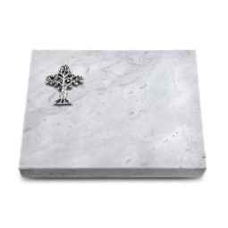 Grabtafel Omega Marmor Pure Baum 2 (Alu)