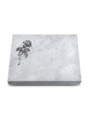 Grabtafel Omega Marmor Pure Rose 2 (Alu)