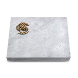 Grabtafel Omega Marmor Pure Baum 1 (Bronze)