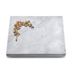 Grabtafel Omega Marmor Pure Gingozweig 2 (Bronze)