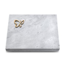 Grabtafel Omega Marmor Pure Papillon (Bronze)