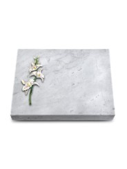 Grabtafel Omega Marmor Pure Orchidee (Color)