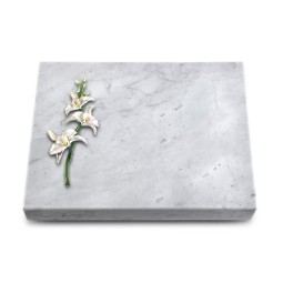 Grabtafel Omega Marmor Pure Orchidee (Color)