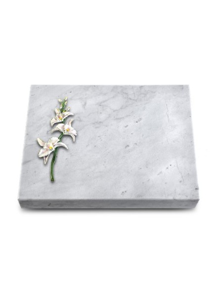 Grabtafel Omega Marmor Pure Orchidee (Color)