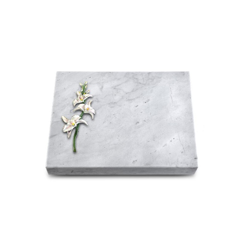 Grabtafel Omega Marmor Pure Orchidee (Color)