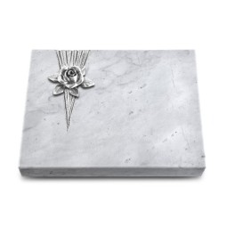 Grabtafel Omega Marmor Delta Rose 4 (Alu)