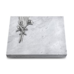 Grabtafel Omega Marmor Delta Rose 10 (Alu)