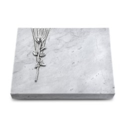 Grabtafel Omega Marmor Delta Rose 12 (Alu)