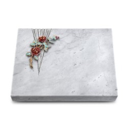 Grabtafel Omega Marmor Delta Rose 3 (Color)