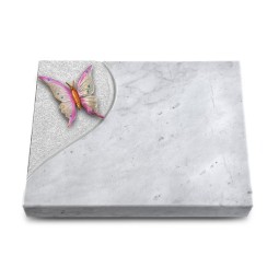 Grabtafel Omega Marmor Folio Papillon 1 (Color)