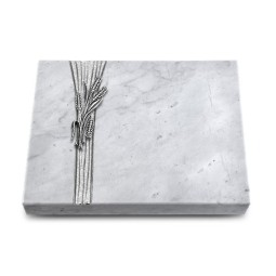 Grabtafel Omega Marmor Strikt Ähren 1 (Alu)