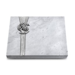 Grabtafel Omega Marmor Strikt Baum 1 (Alu)