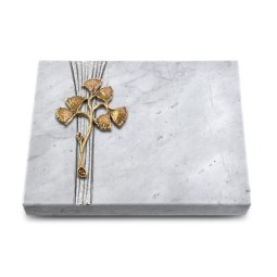 Grabtafel Omega Marmor Strikt Gingozweig 1 (Bronze)