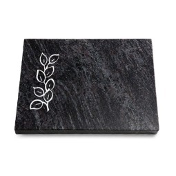 Grabtafel Orion Pure Blätter