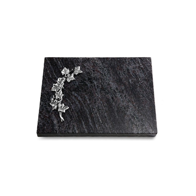 Grabtafel Orion Pure Efeu (Alu)